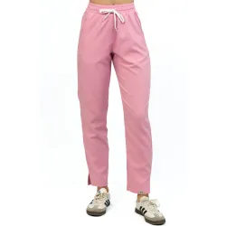 Spodnie medyczne MEDI TEDDY - VELVERDA VITAL PINK